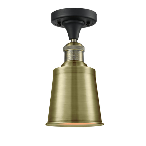 Innovations Lighting Addison 1 Light Semi-Flush Mount Part Of The Franklin Restoration Collection 517-1CH-BAB-M9-AB
