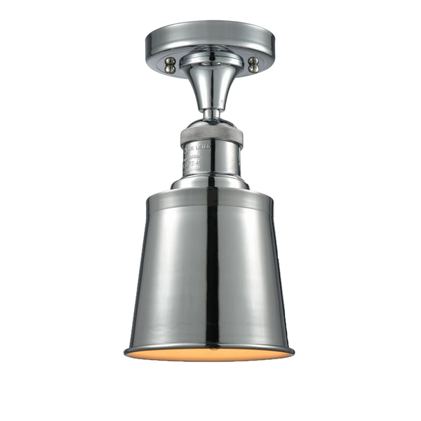 Innovations Lighting Addison 1 Light Semi-Flush Mount Part Of The Franklin Restoration Collection 517-1CH-PC-M9-PC