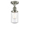Innovations Lighting Dover 1 Light Semi-Flush Mount Part Of The Franklin Restoration Collection 517-1CH-PN-G314