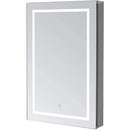 Aquadom Royal Basic Bathroom Medicine Cabinet W/Led Lighting Touch Screen Button Dimmer RBQ-243OL
