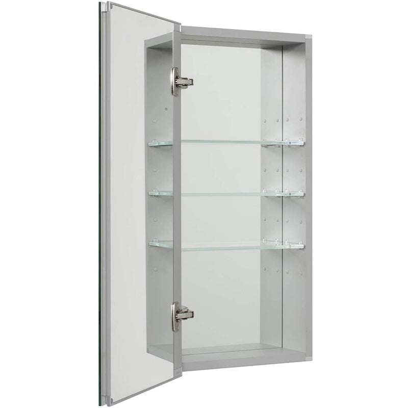 Aquadom Royale Medicine Mirror Glass Cabinet For Bathroom R-1530