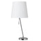 Dainolite Canting Table Lamp with Linen Shade 546T-PC