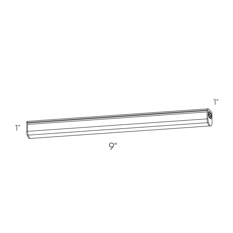 Dals Lighting 9" CCT PowerLED Linear Under Cabinet Light 6009CC