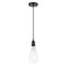 Edison Mini Pendant shown in the Matte Black finish