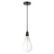 Edison Mini Pendant shown in the Matte Black finish