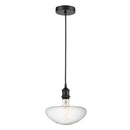 Edison Mini Pendant shown in the Matte Black finish