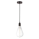 Edison Mini Pendant shown in the Oil Rubbed Bronze finish