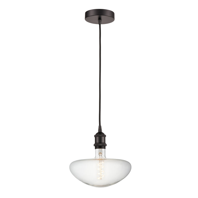 Edison Mini Pendant shown in the Oil Rubbed Bronze finish