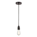 Edison Mini Pendant shown in the Oil Rubbed Bronze finish