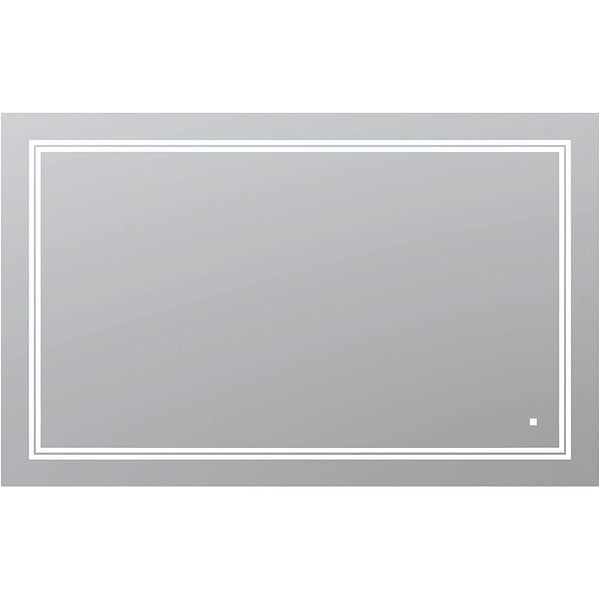 Aquadom Aquadom Soho Led Lighted Silver Mirror  S-4836