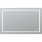 Aquadom Aquadom Soho Led Lighted Silver Mirror  S-4836