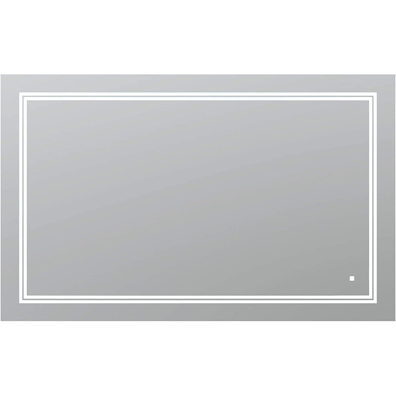 Aquadom Aquadom Soho Led Lighted Silver Mirror  S-4836