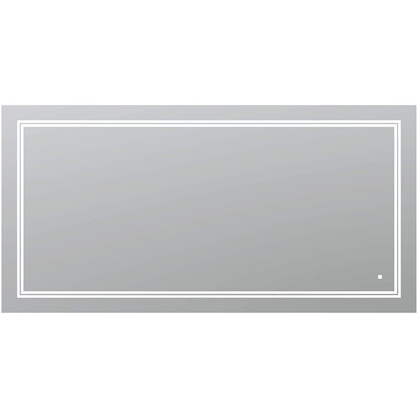 Aquadom Aquadom Soho Led Lighted Silver Mirror  S-6030