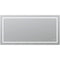 Aquadom Aquadom Soho Led Lighted Silver Mirror  S-6030