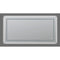 Aquadom Soho LED Lighted Silver Mirror S-8436