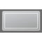 Aquadom Soho LED Lighted Silver Mirror S-7236