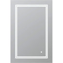 Aquadom Aquadom Soho Led Lighted Silver Mirror  S-2430