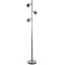 Dainolite 3 Light Floor Lamp, Satin Chrome 625LEDF-SC