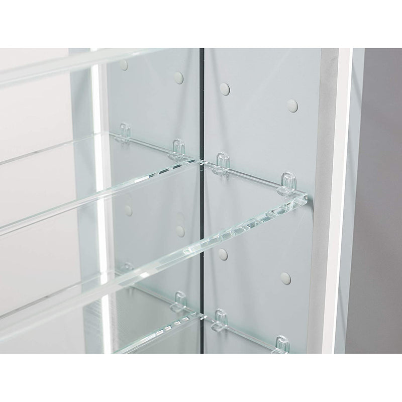 Aquadom Royale Medicine Mirror Glass Cabinet For Bathroom R-1530