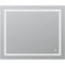 Aquadom Aquadom Soho Led Lighted Silver Mirror  S-3630