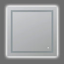 Aquadom Soho LED Lighted Silver Mirror S-3030