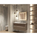 Aquadom Royal Basic Bathroom Medicine Cabinet with LED Lighting Touch Screen Button Dimmer RBQ-2430R