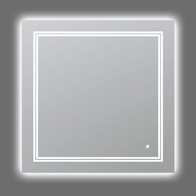 Aquadom Soho LED Lighted Silver Mirror S-3030