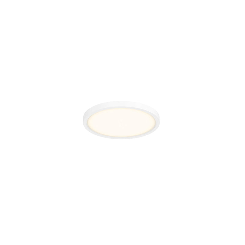 Dals Lighting 5" Slim Round LED Flush Mount 7205-WH