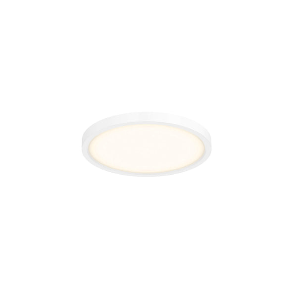 Dals Lighting 7" Slim Round LED Flush Mount 7207-WH