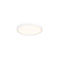 Dals Lighting 7" Slim Round LED Flush Mount 7207-WH