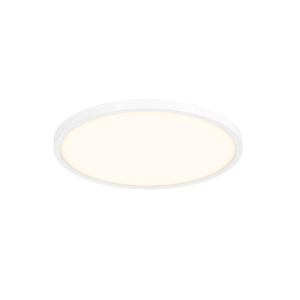 Dals Lighting 9" Slim Round LED Flush Mount 7209-WH