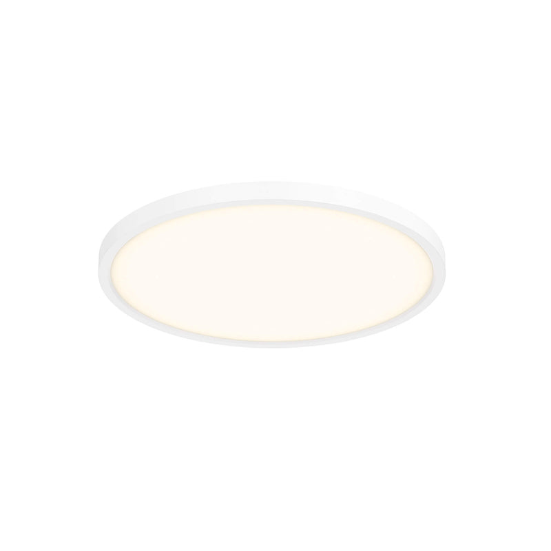 Dals Lighting 9" Slim Round LED Flush Mount 7209-WH