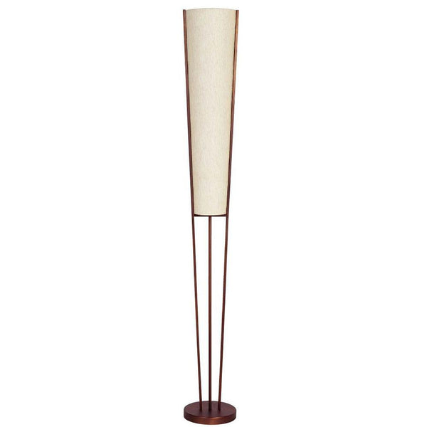 Dainolite 2 Light Emotions Floor Lamp Flax Shade 83323F-OBB