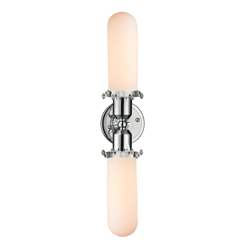 Innovations Lighting Centri 2 Light Bath Vanity Light Part Of The Austere Collection 900-2W-PC-CE228-PC-W