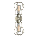 Innovations Lighting Muselet 2 Light Bath Vanity Light Part Of The Austere Collection 900-2W-SN-CE513-SN-LED
