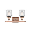 Innovations Lighting Small Bell 2 Light Bath Vanity Light Part Of The Ballston Collection 916-2W-AC-G52