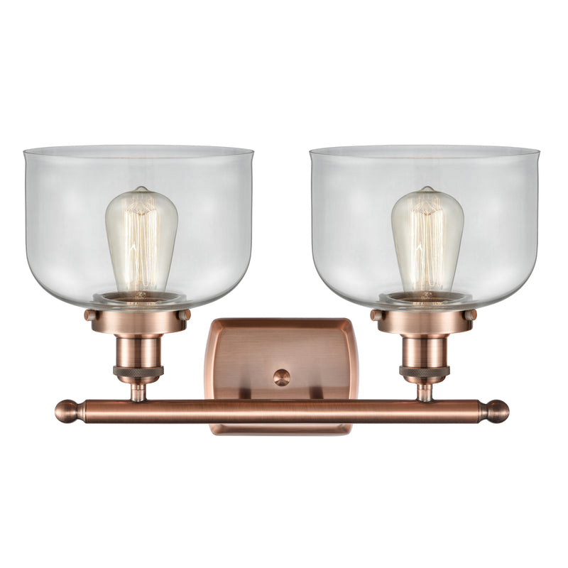 Innovations Lighting Large Bell 2 Light Bath Vanity Light Part Of The Ballston Collection 916-2W-AC-G72-LED