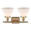 Innovations Lighting Large Cone 2 Light Bath Vanity Light Part Of The Ballston Collection 916-2W-BB-G41