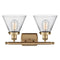 Innovations Lighting Large Cone 2 Light Bath Vanity Light Part Of The Ballston Collection 916-2W-BB-G42-LED