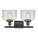 Innovations Lighting Large Bell 2 Light Bath Vanity Light Part Of The Ballston Collection 916-2W-BK-G72