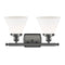 Innovations Lighting Large Cone 2 Light Bath Vanity Light Part Of The Ballston Collection 916-2W-OB-G41