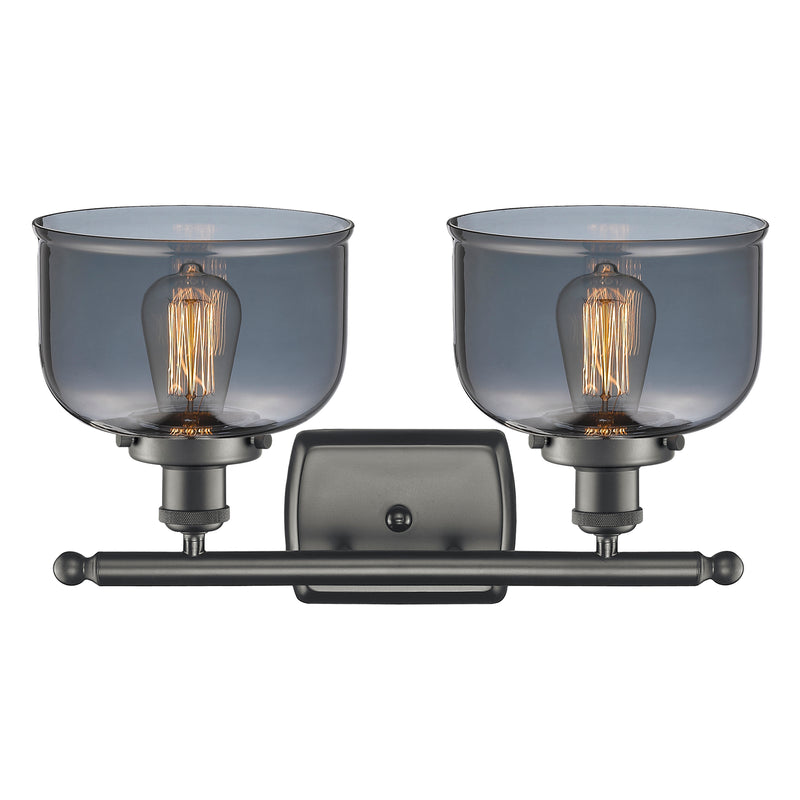 Innovations Lighting Large Bell 2 Light Bath Vanity Light Part Of The Ballston Collection 916-2W-OB-G73