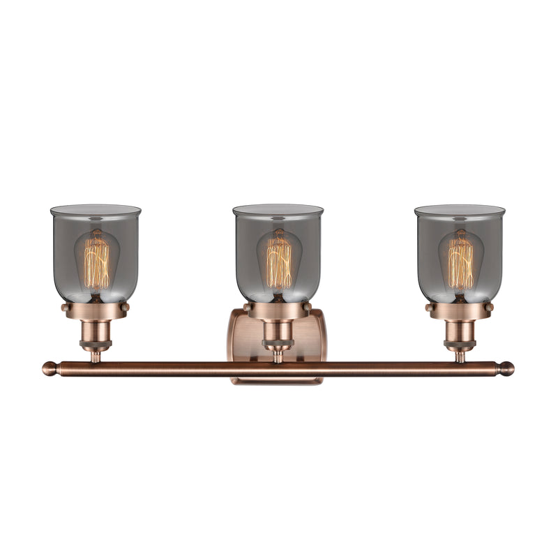 Innovations Lighting Small Bell 3 Light Bath Vanity Light Part Of The Ballston Collection 916-3W-AC-G53