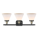 Innovations Lighting Large Cone 3 Light Bath Vanity Light Part Of The Ballston Collection 916-3W-BAB-G41