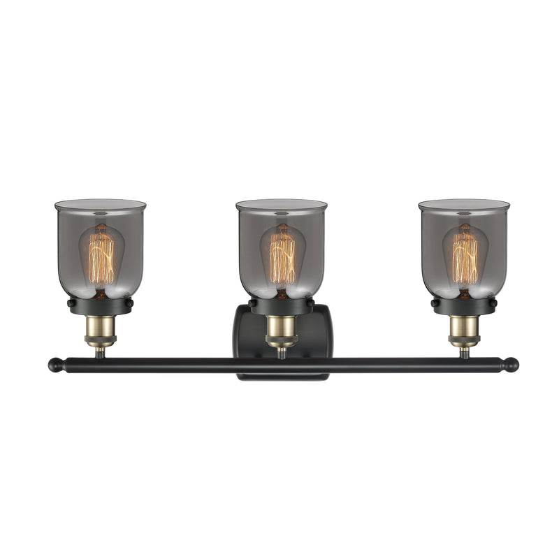 Innovations Lighting Small Bell 3 Light Bath Vanity Light Part Of The Ballston Collection 916-3W-BAB-G53