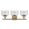 Innovations Lighting Large Bell 3 Light Bath Vanity Light Part Of The Ballston Collection 916-3W-BB-G74
