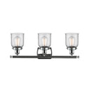 Innovations Lighting Small Bell 3 Light Bath Vanity Light Part Of The Ballston Collection 916-3W-PC-G52