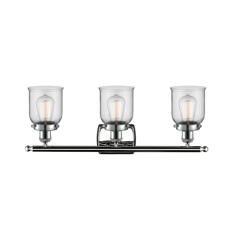 Innovations Lighting Small Bell 3 Light Bath Vanity Light Part Of The Ballston Collection 916-3W-PC-G52