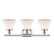 Innovations Lighting Large Cone 3 Light Bath Vanity Light Part Of The Ballston Collection 916-3W-PN-G41