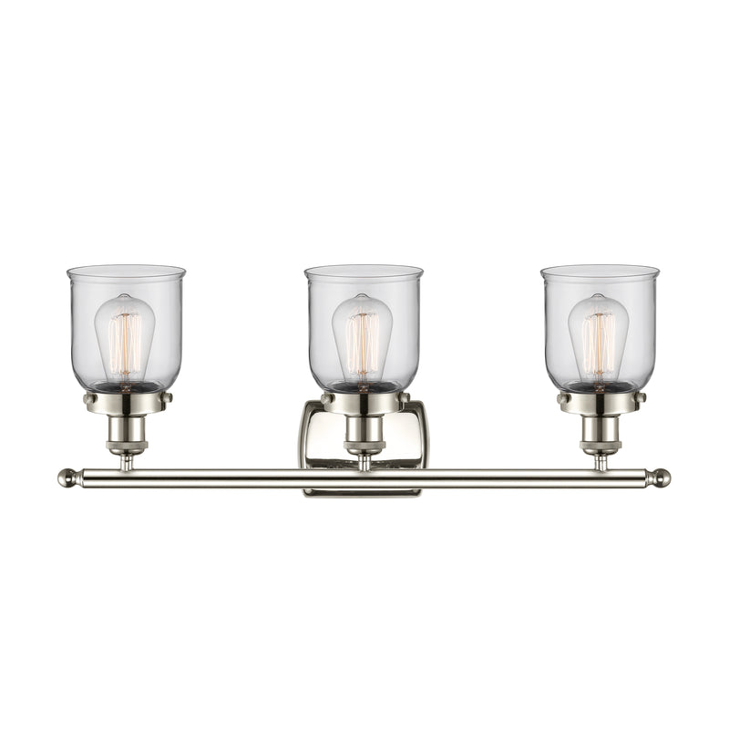 Innovations Lighting Small Bell 3 Light Bath Vanity Light Part Of The Ballston Collection 916-3W-PN-G52